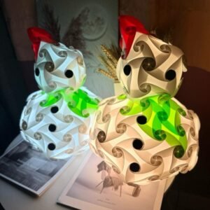 Cozy Snowman LED Night Lamp