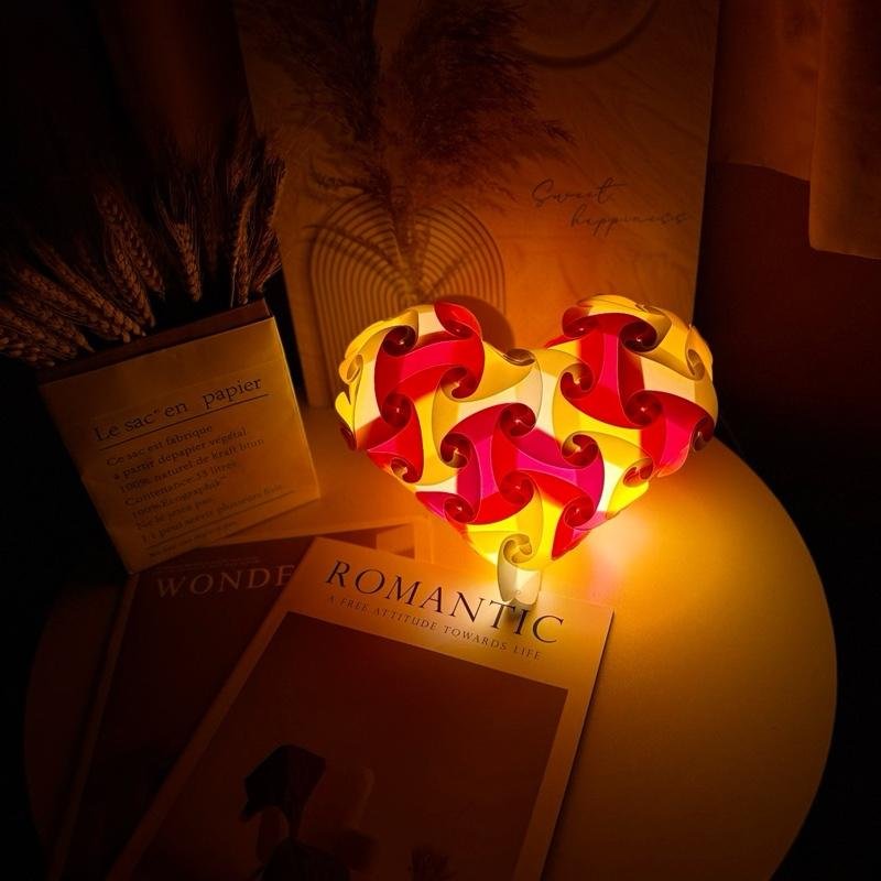 Romantic Heart 3 Color Mixed Style