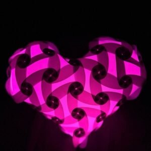 Romantic Heart LED Decorative Night Lamp (Single Color)